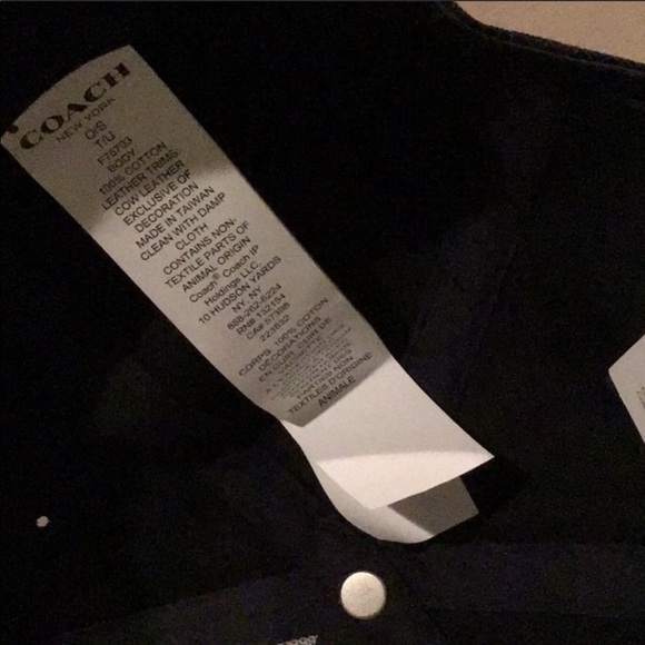 COACH Varsity C Hat NEW - Picture 3 of 5